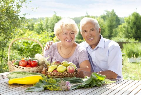 Portrait of loving couple