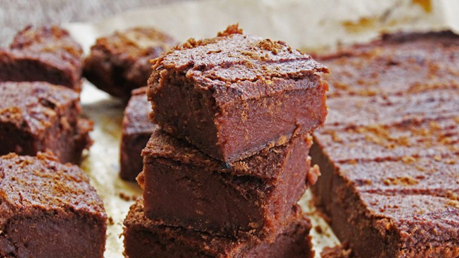healthy sweet potato brownies