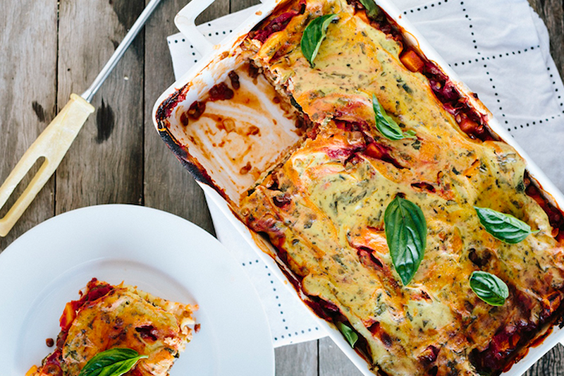 Vegan Lentil Lasagne for Cancer Patients