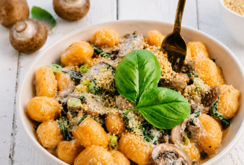 healthy sweet potato gnocchi recipe